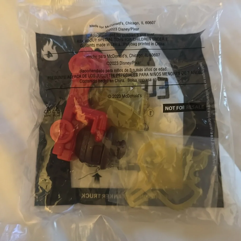 McDonald’s Elemental all toys